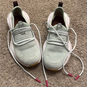 Sorel Women's Athletic Shoes in Light Green and White